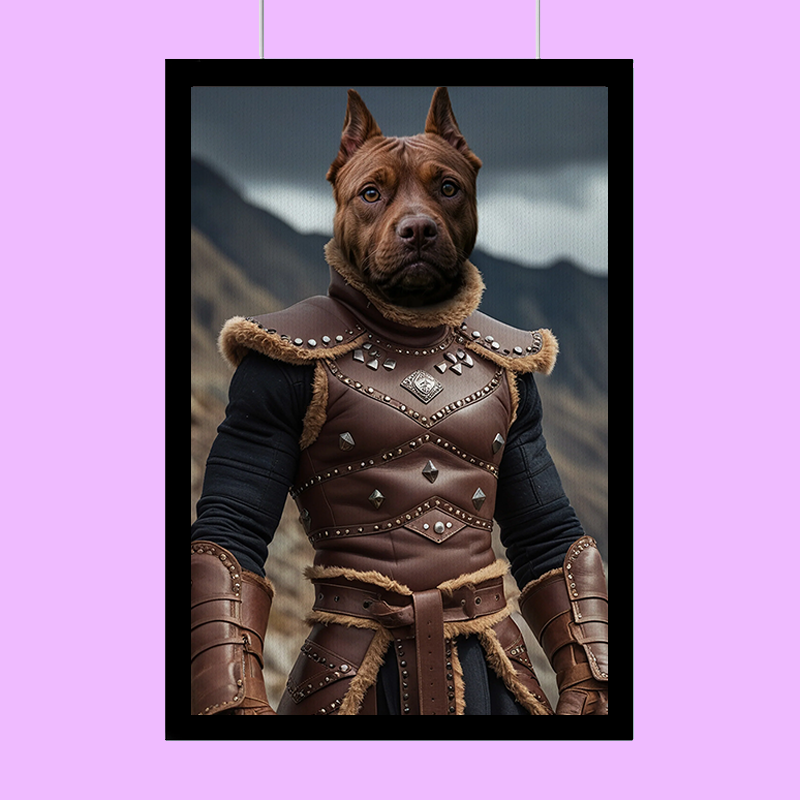 The Noble Protector - Custom Pet Portrait